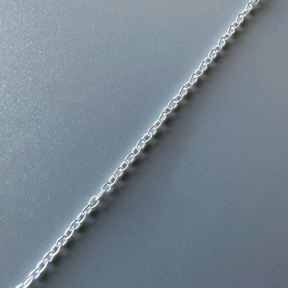 Sterling Silver Pet Paw Heart Necklace - Picture 7 of 10